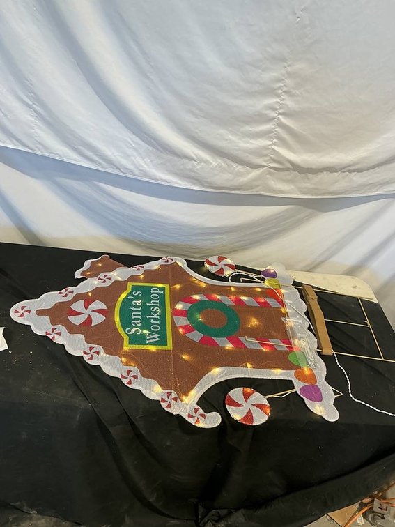National Tree Company Santa's Workshop Decoration