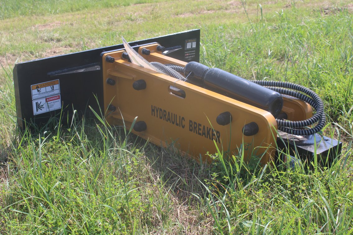 Unused 2025 Wolverine Skid Steer Concrete Breaker