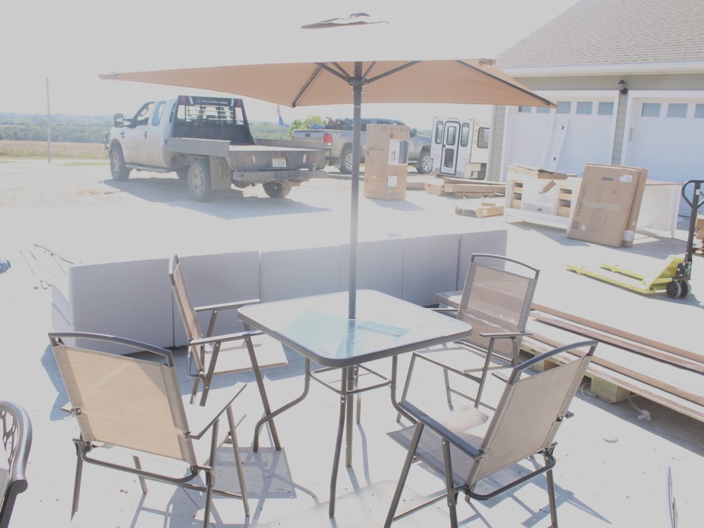 Outdoor Patio Table & 4 - Chairs