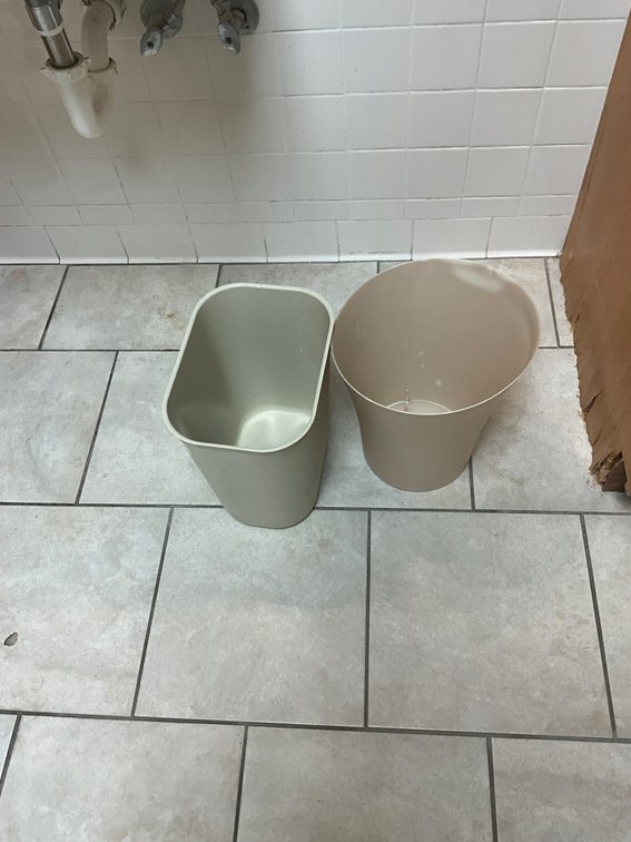 Trash cans