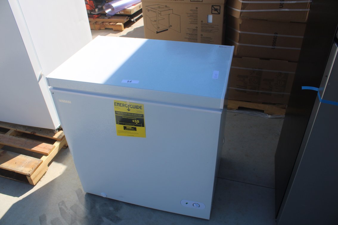 Vissani 5.0/7.0 cu ft chest freezer
