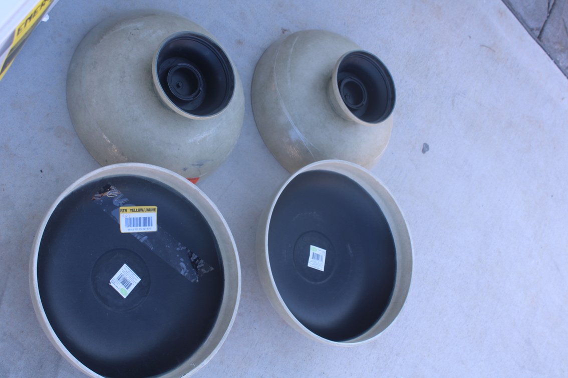 4 - 16" Planters