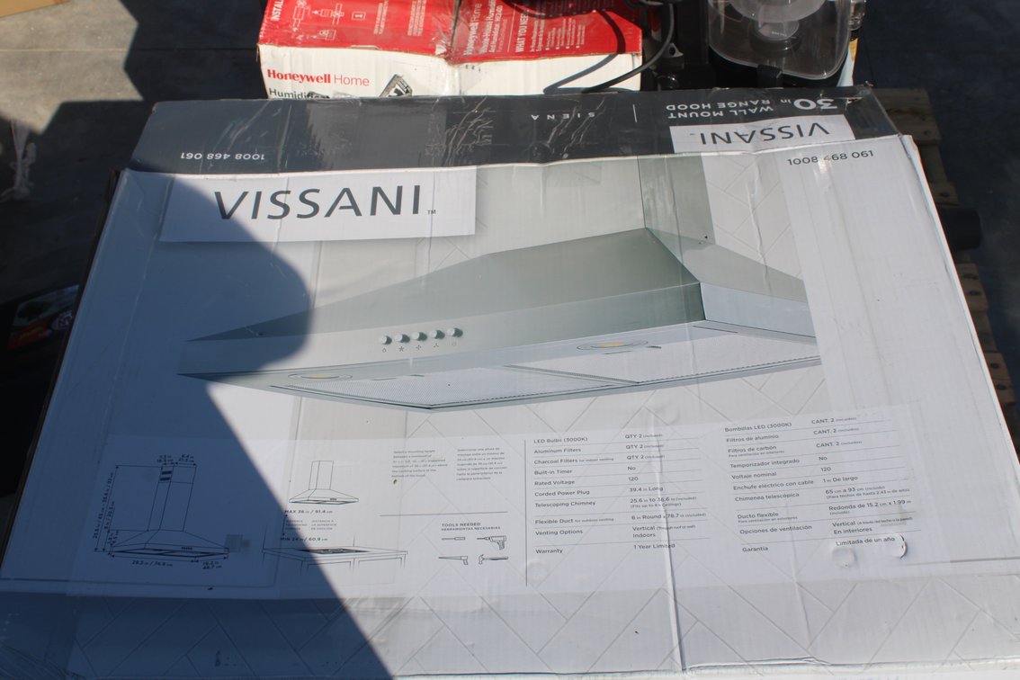 Vissani 30" Wall Mount Range Hood