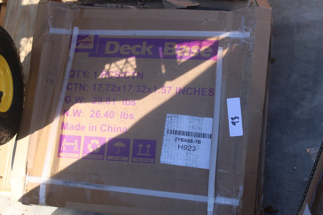 Purple Leaf Deck Base
