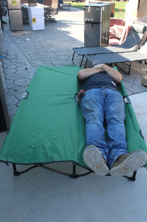 OutSunny 2 Person Cot