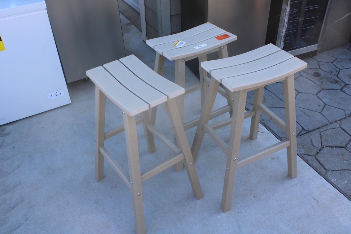 3 - Outdoor Bar Stools