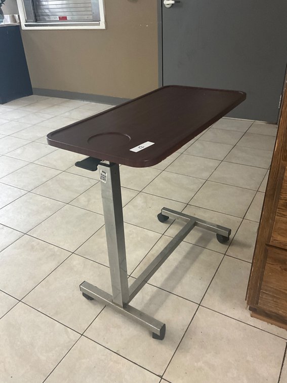 Rolling side table