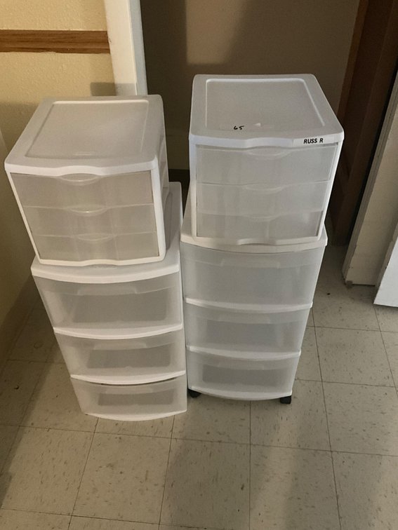 Plastic organizers 