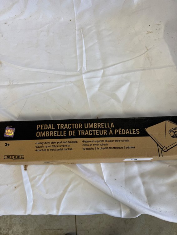 ERTL Pedal Tractor John Deere Umbrella