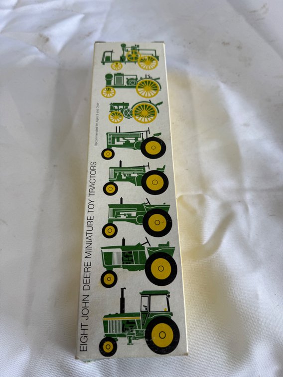 ERTL  8 - John Deere Miniature Toy Tractors
