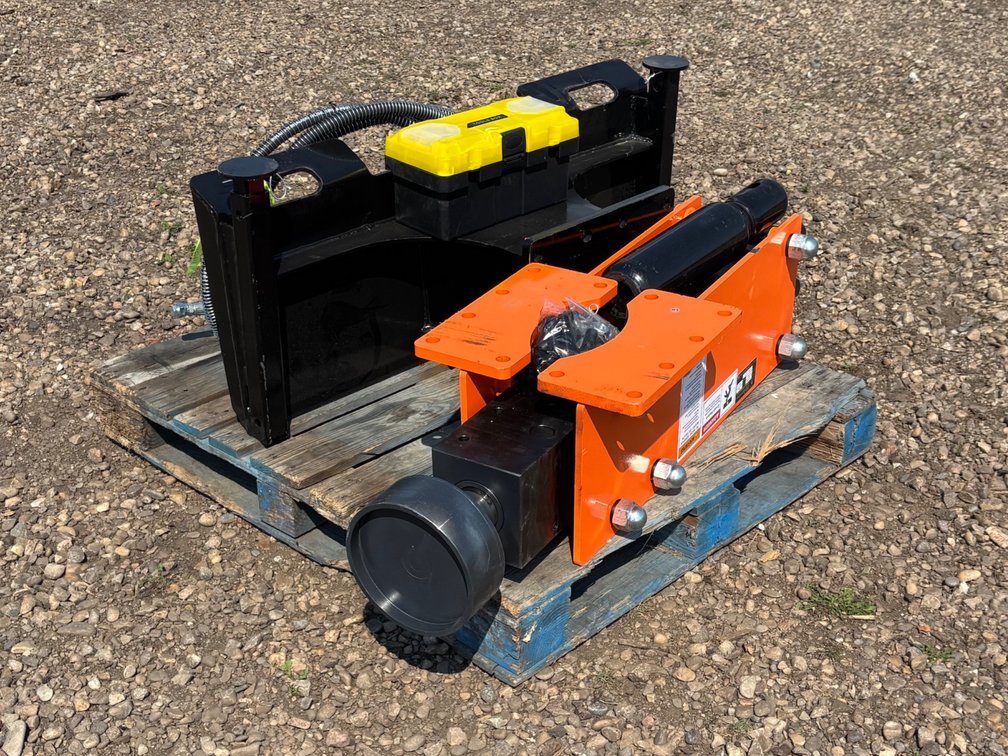 Unused 2026 Wolverine Skid Steer Post Driver
