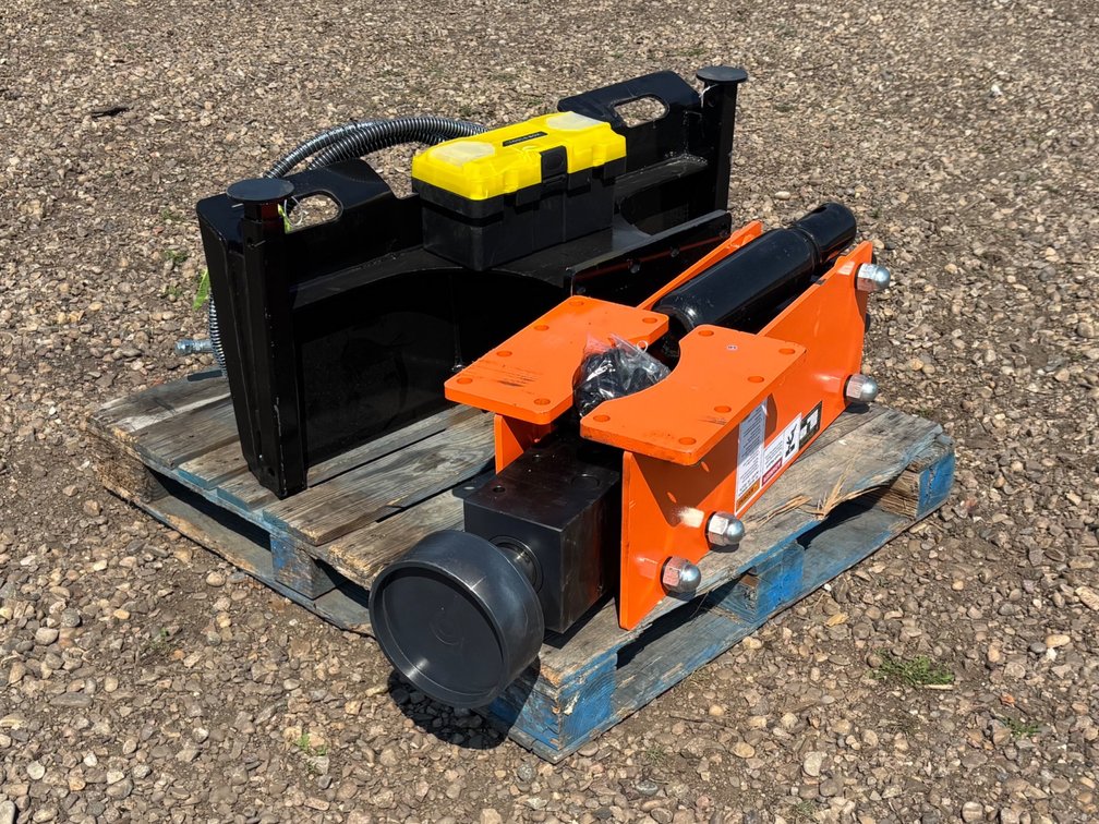 Unused 2026 Wolverine Skid Steer Post Driver