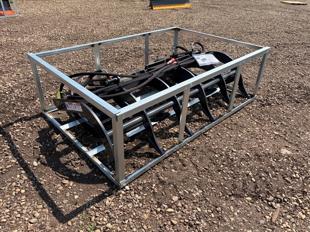 Unused 2026 Wolverine 83" Skid Steer Brush Grapple