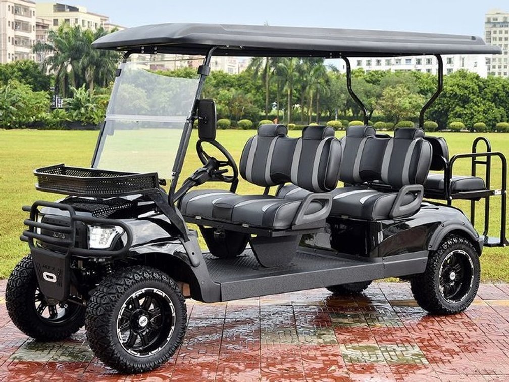 Unused Unassembled 2026 SDLGC100 Black 6-Seater Golf Cart