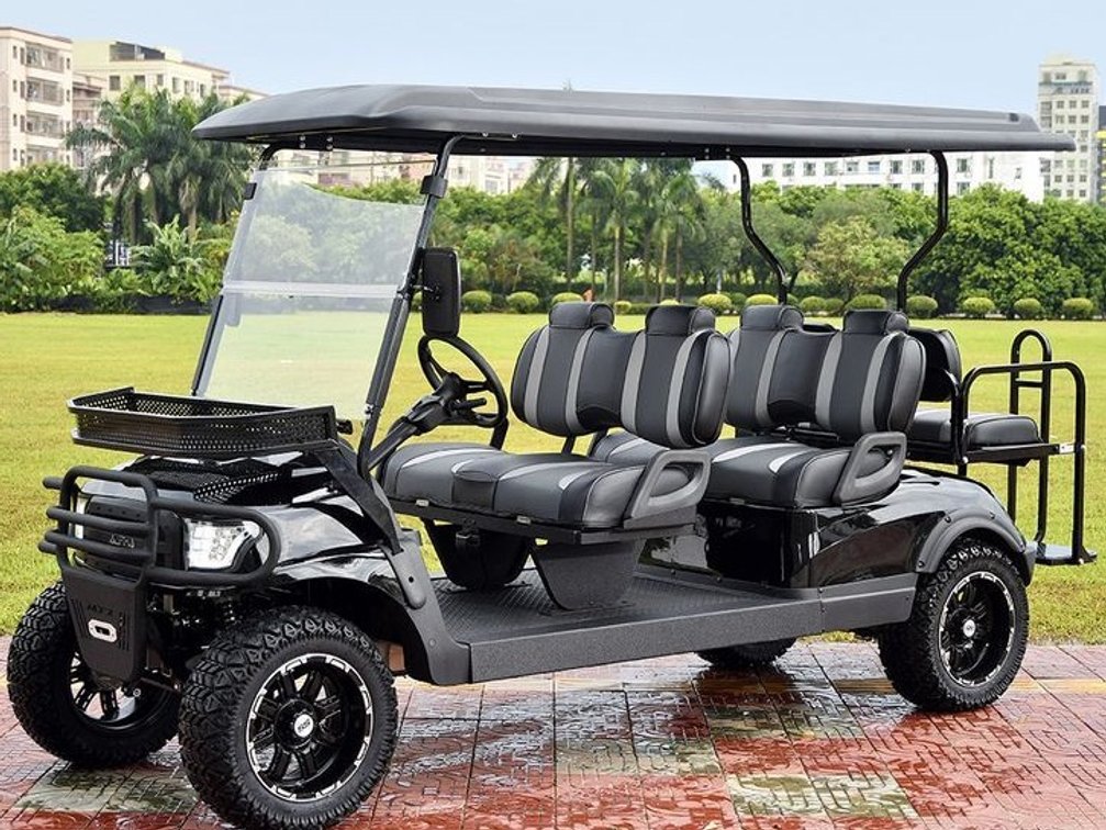 Unused Unassembled 2026 SDLGC100 Black 6-Seater Golf Cart