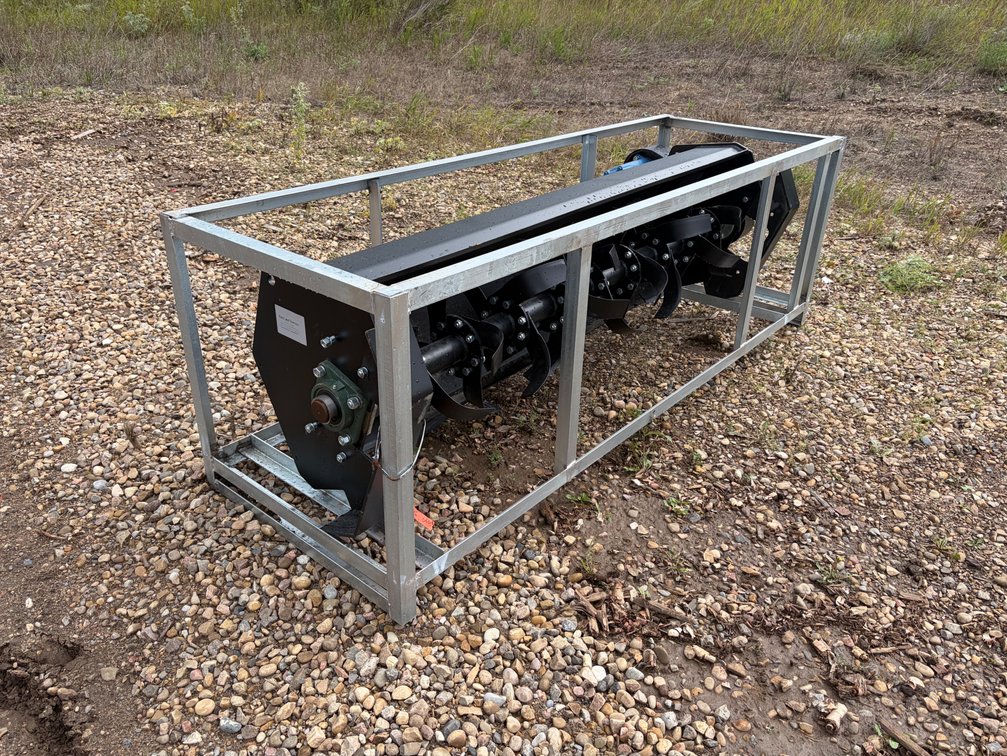 Unused 2026 6' Skid Steer Rotary Cultivator