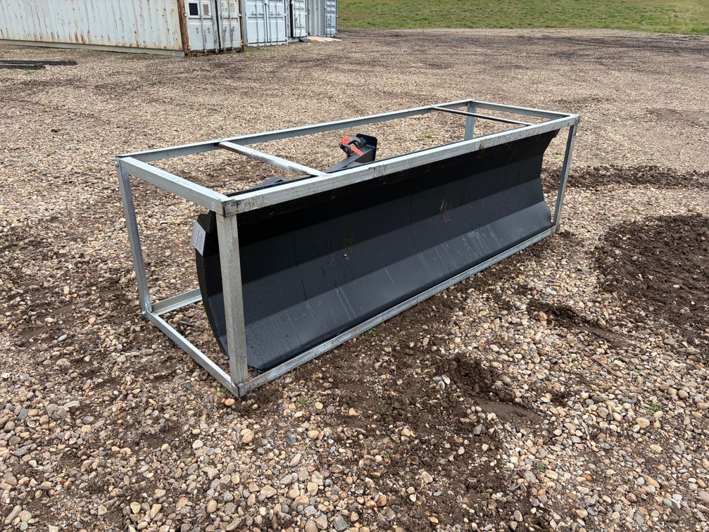 Unused 2026 86" Skid Steer Snow Bucket