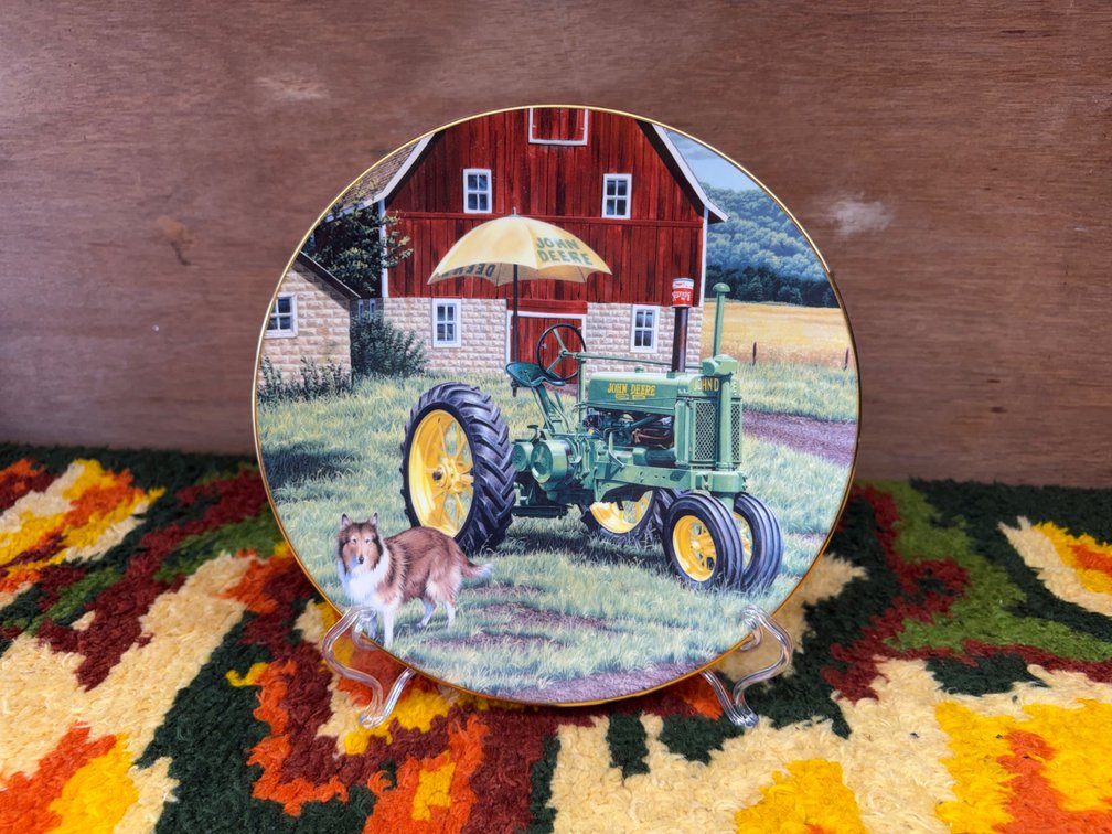 John Deere Decorative Plate