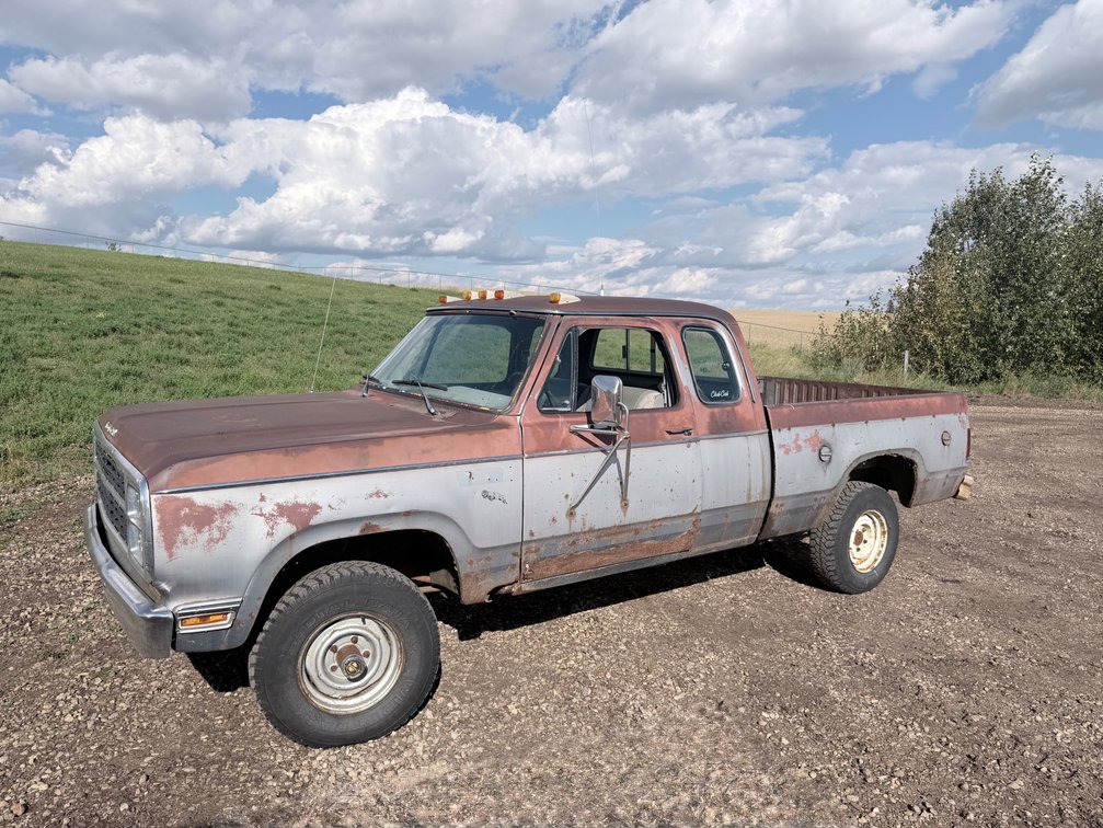 1980 Dodge Ram W-150 4X4 Pick-up Truck