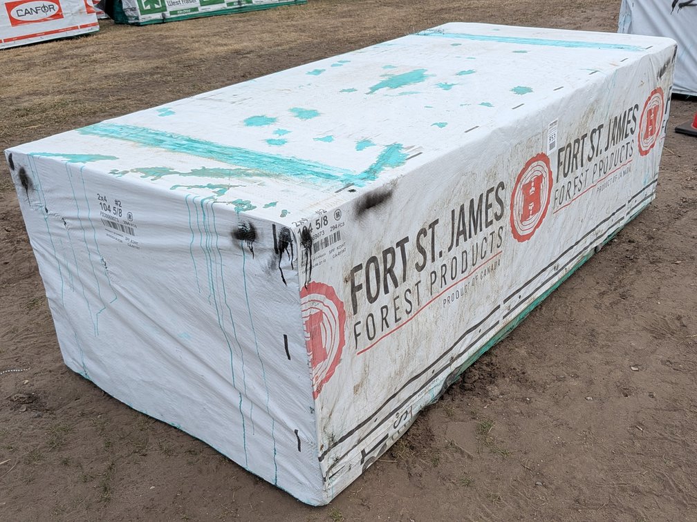 (294) Unused 2" x 4" x 104-5/8" SPF Boards