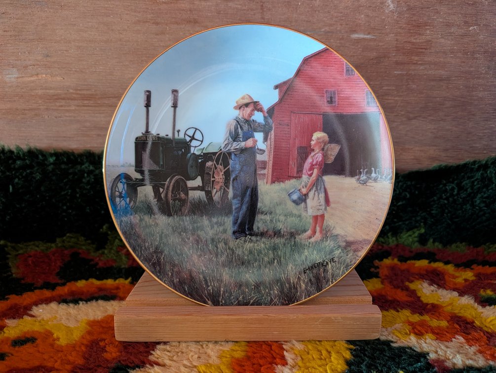 John Deere Decorative Plate