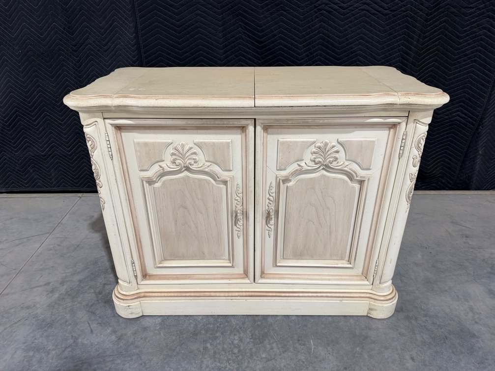 Vintage Thomasville Flip-Top Buffet Cabinet