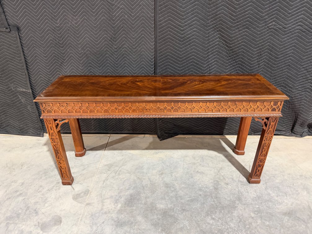Vintage Chippendale Serving Table