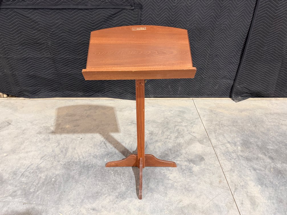 Vintage Adjustable Wooden Lecturn