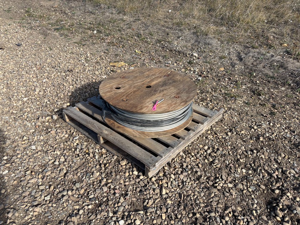 Wooden Cable Spool of Aluminum Fuel Line