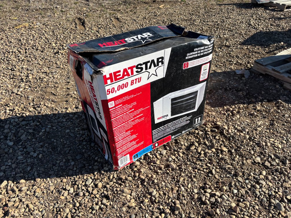 Heatstar 50,000 BTU Utility Unit Natural Gas Heater