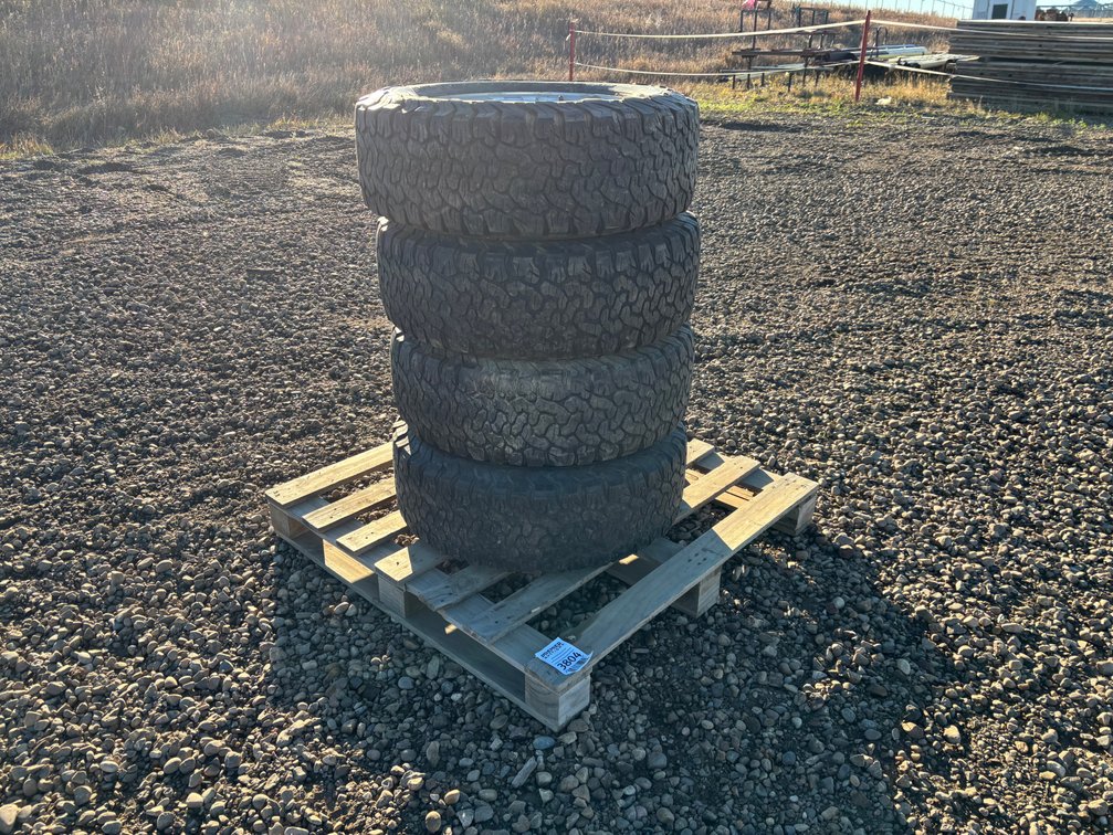 (4) BF Goodrich tires