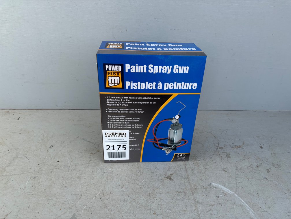 Unused Powerfist Paint Spray Gun