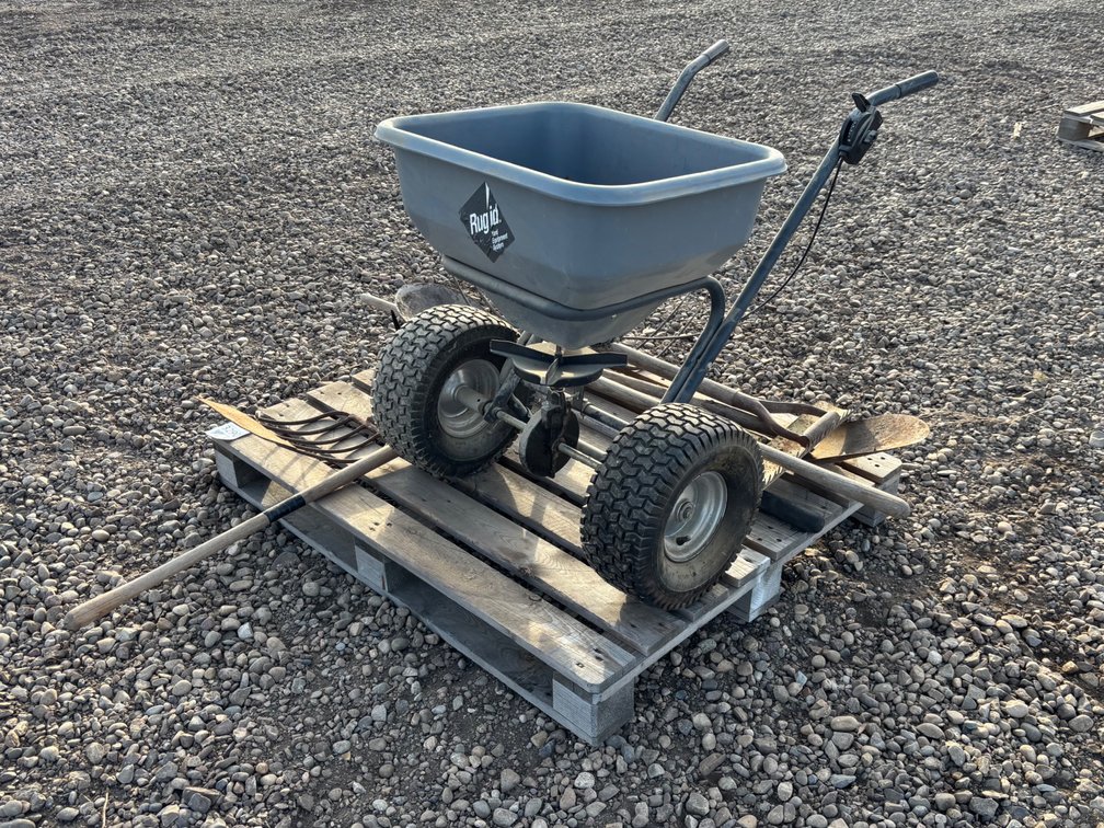 Rugid Tow-Behind Broadcast Spreader
