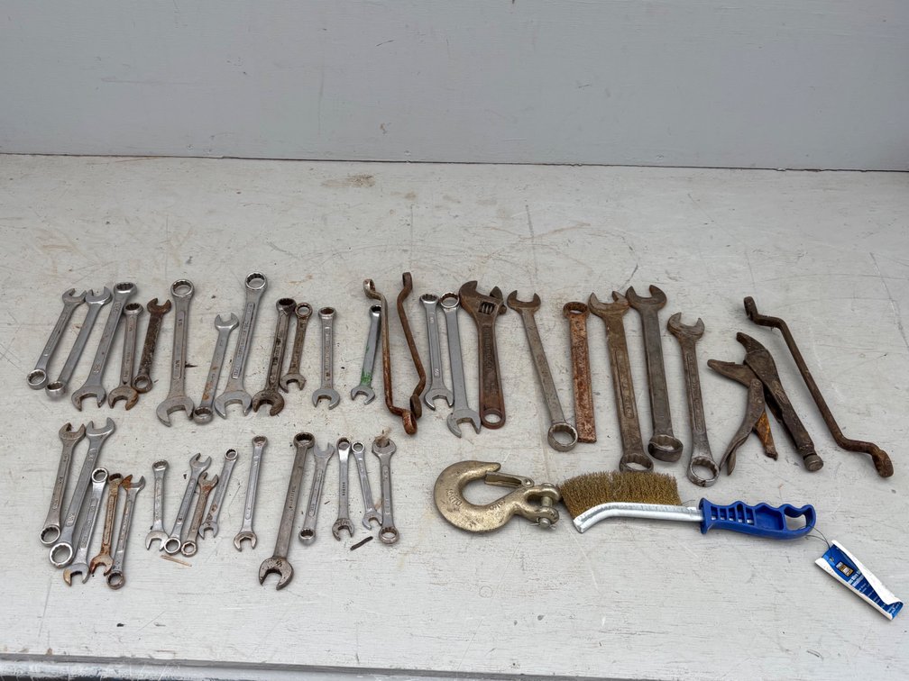 Qty of Assorted Wrenches