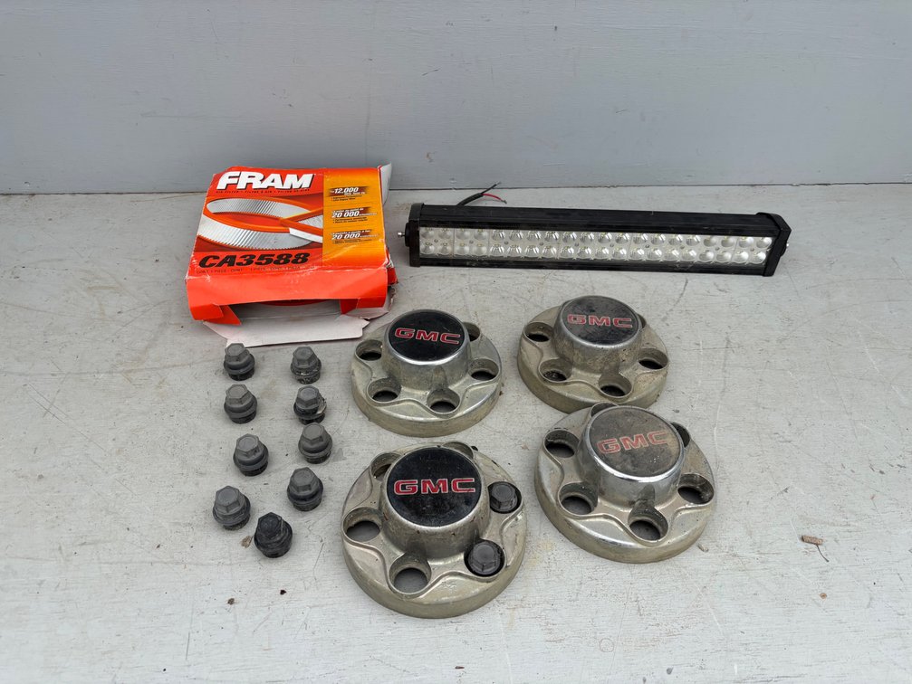(4) GMC Hubcaps