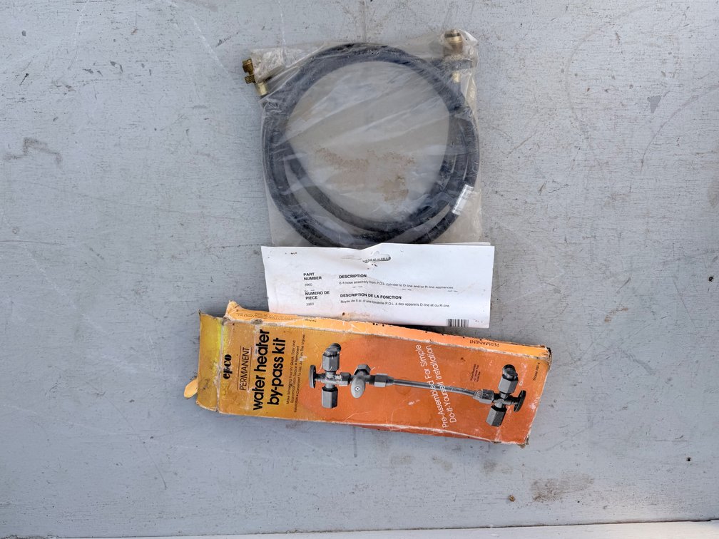 Water Heater Bypass Kit