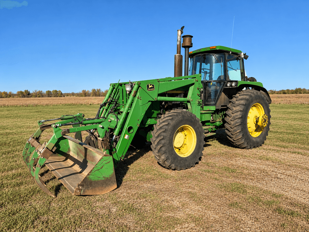 1989 John Deere 4555 Loader Tractor