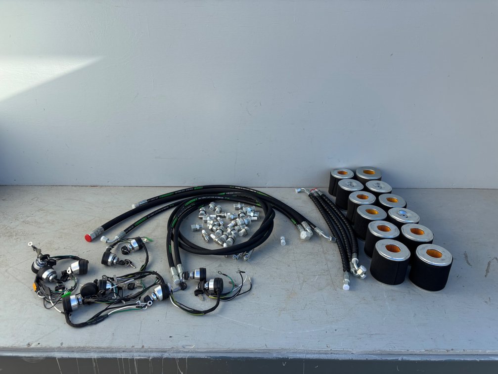 Qty of Unused 2026 MIVA Mini Excavators Accessories