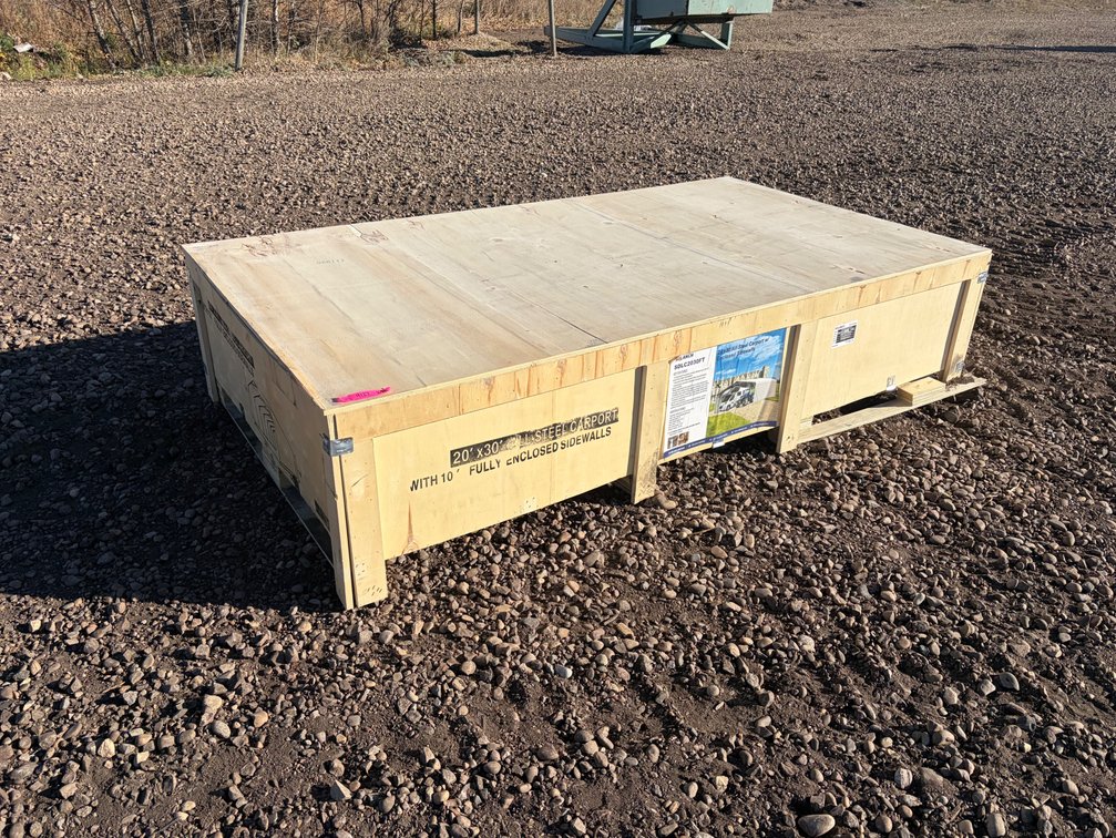 Unused 2026 SDLANCH 20' x 30' All-Steel 
Carport