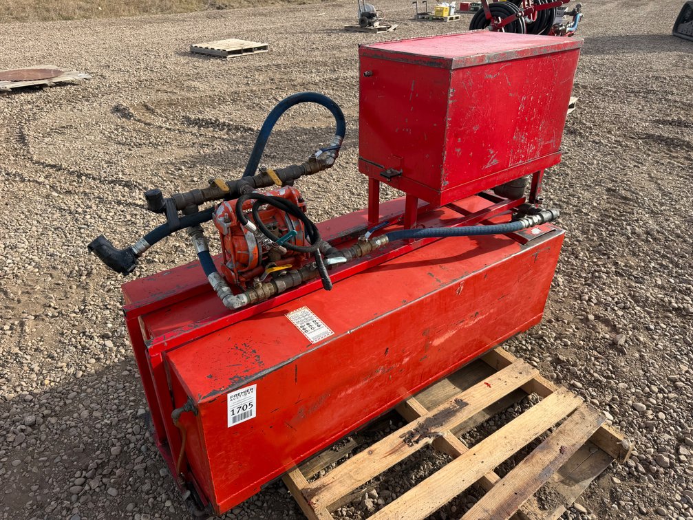 Used Oil Pump and Tank System
