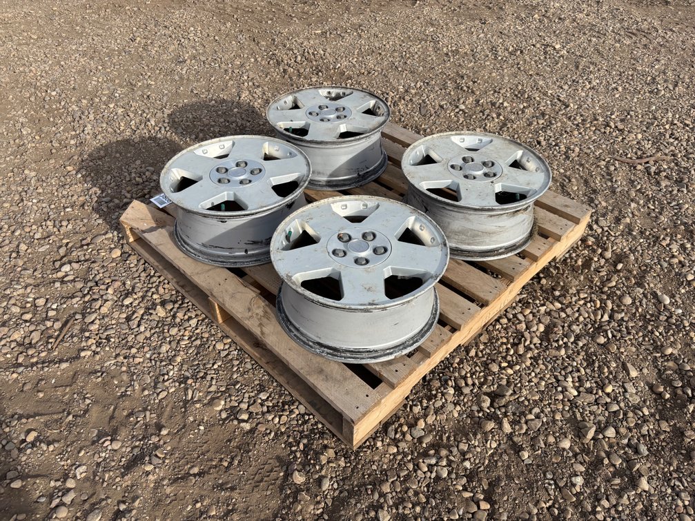 (4) 15" Aluminum Rims