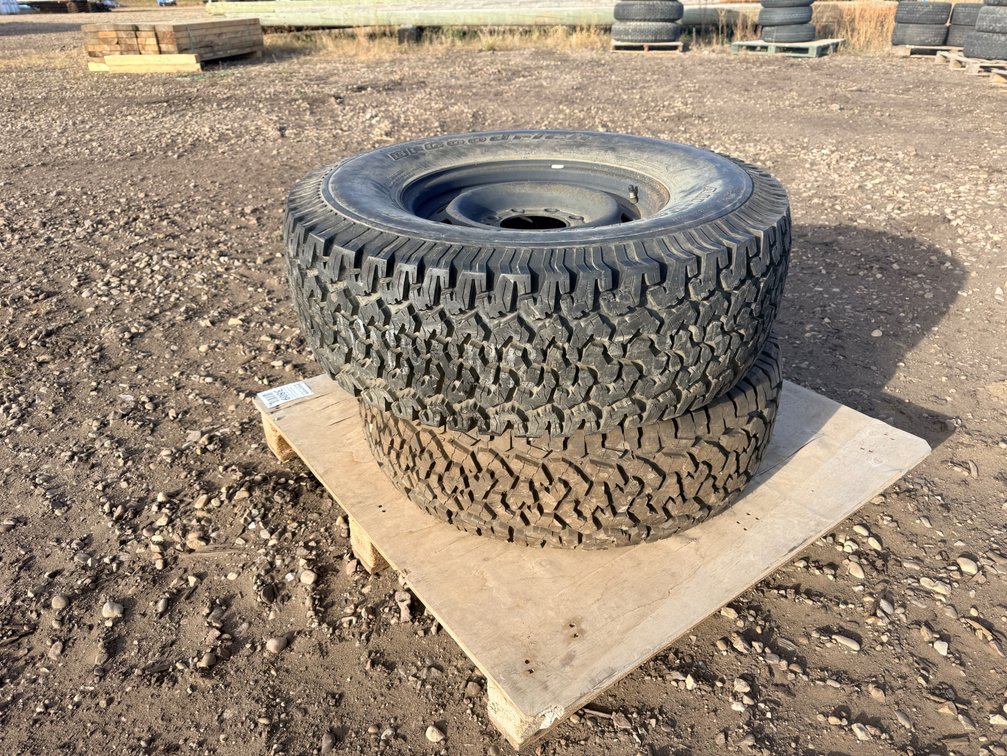 (2) BF Goodrich All-Terrain Tires