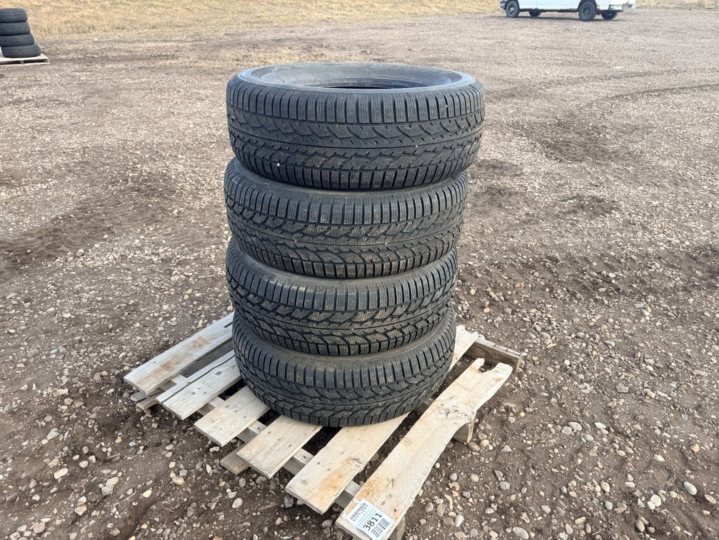 (4) Firestone Winterforce Tires