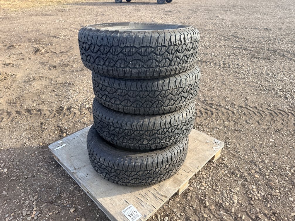 (4) Goodyear Wrangler Tires