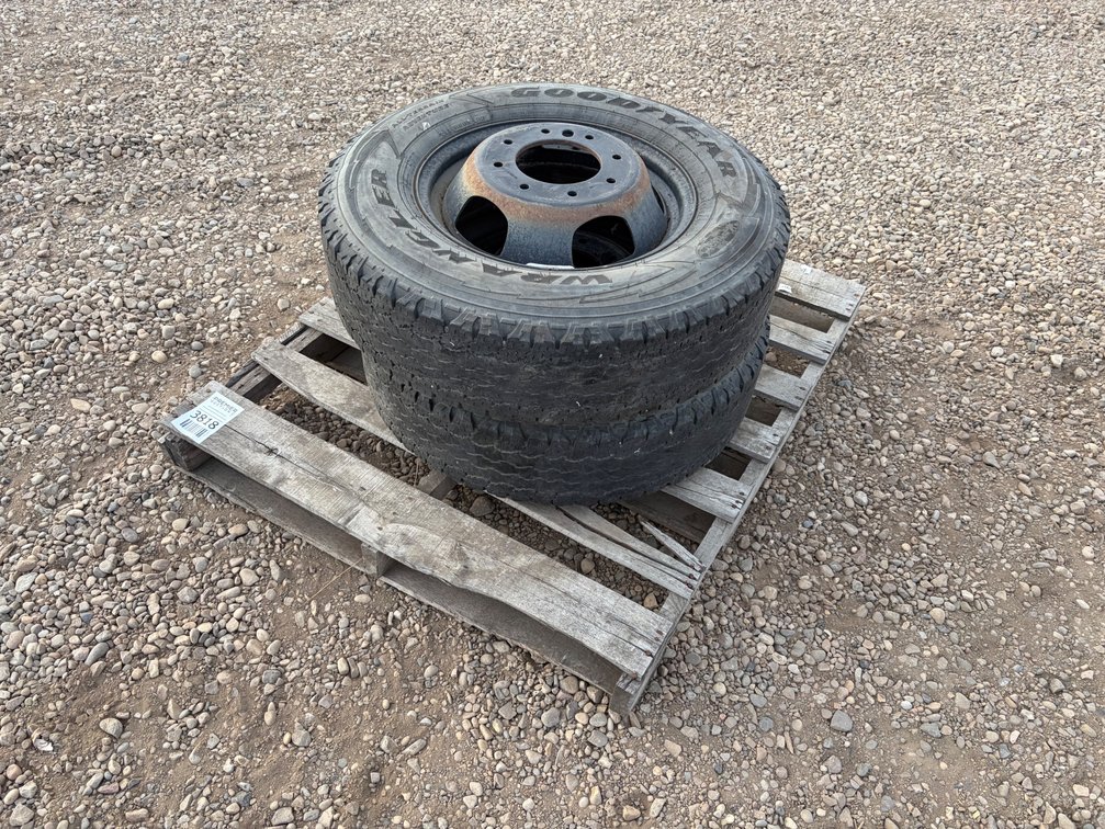 (2) Goodyear Wrangler Tires