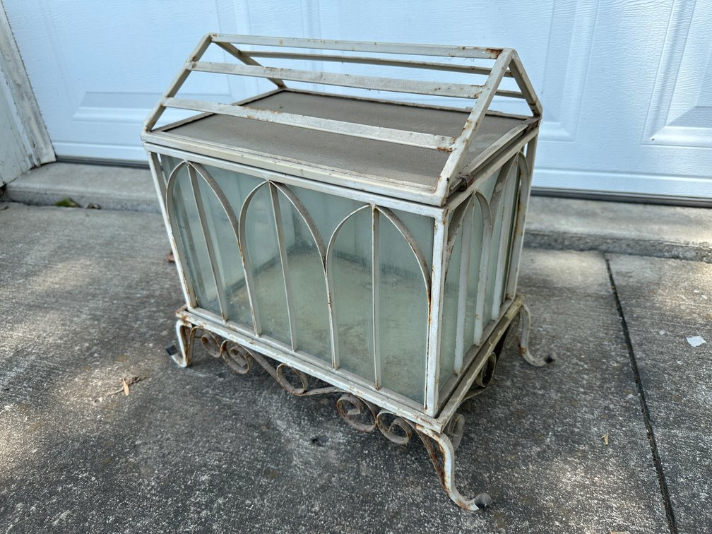 Metal & Glass Terrarium