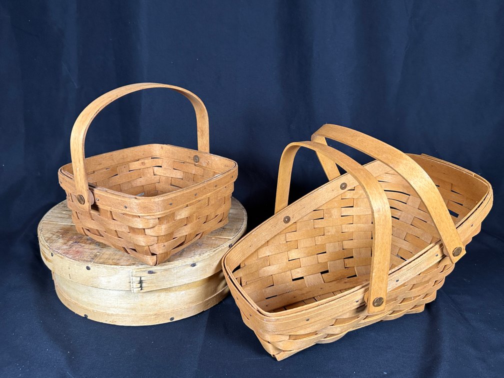 Longaberger Baskets & Box (3)