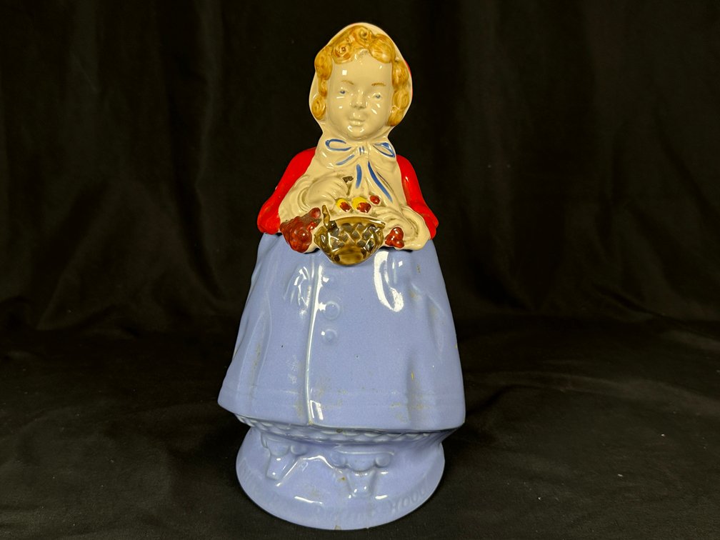 Little Red Riding Hood Ceramic Cookie Jar