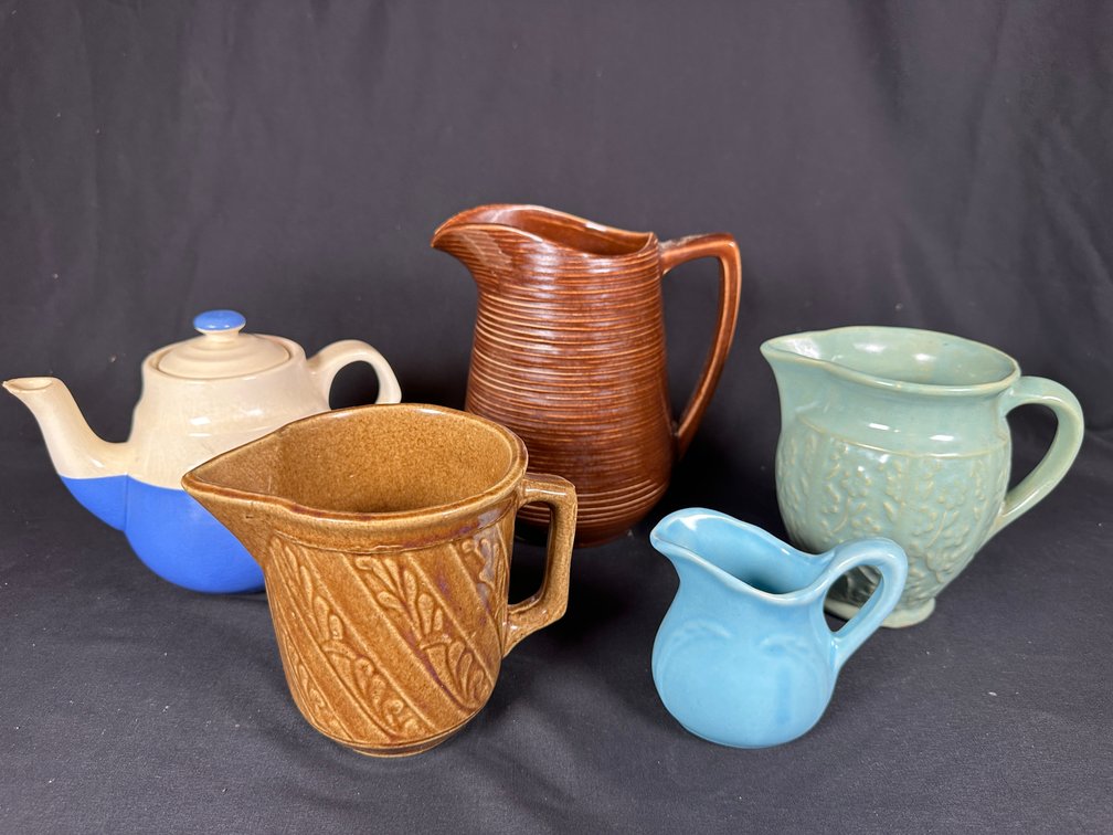 Ceramic Pitcher Lot (5)