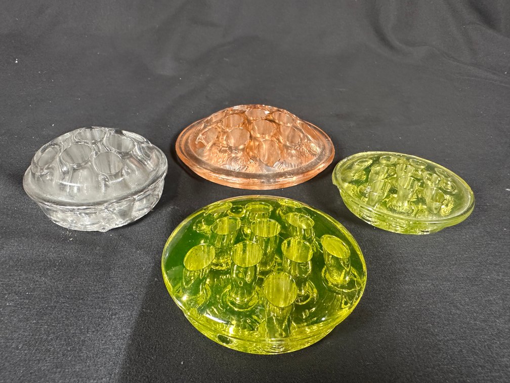 Glass Flower Frogs (4)